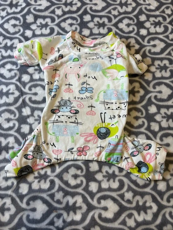 Onesie Pajamas for Small Dog. The item is size large but fits small. - Picture 1 of 4